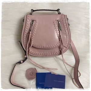 NEW! Rebecca Minkoff Small Vanity Saddle Crossbody Bag